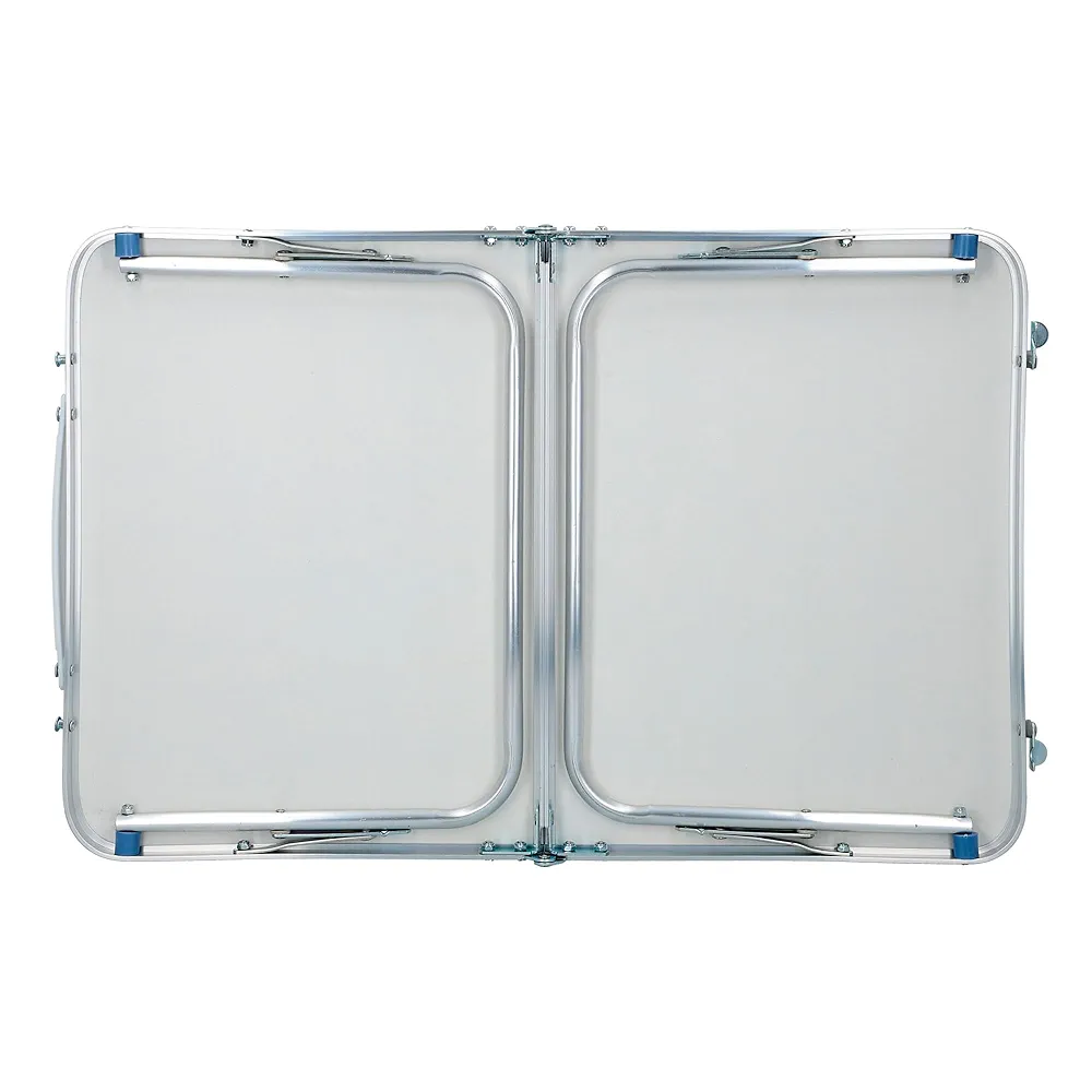 طاولة ألمنيوم صغيرة قابلة للطي