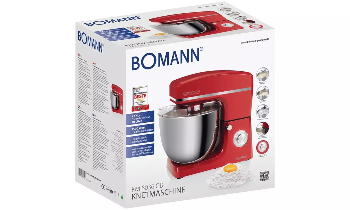 عجانة BOMANN KM 6144 CB 10 Litre 