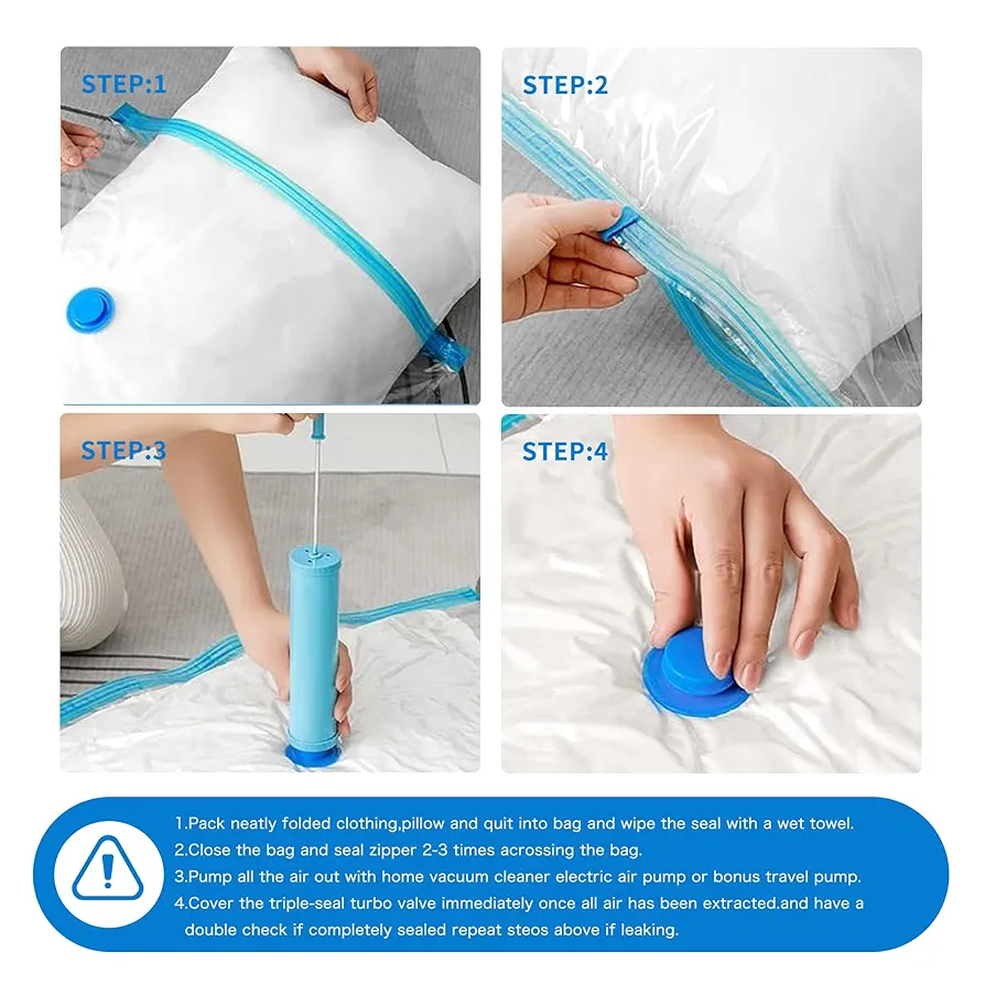 طقم أكياس تفريغ الهواء 5Pcs