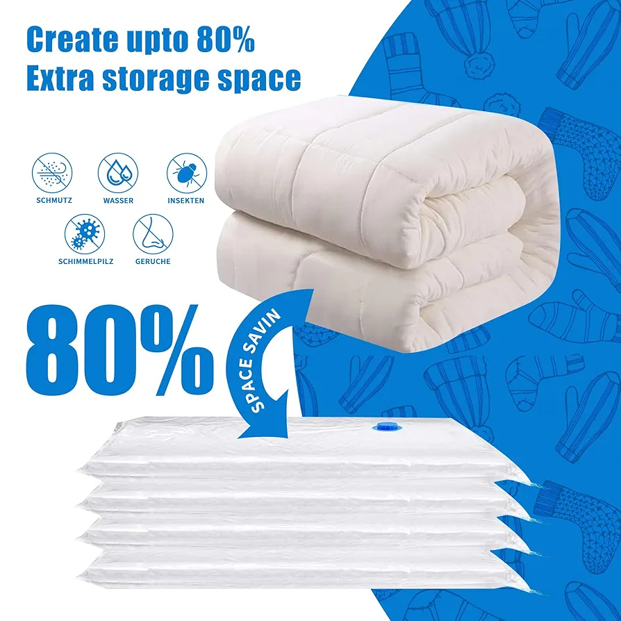 طقم أكياس تفريغ الهواء 5Pcs