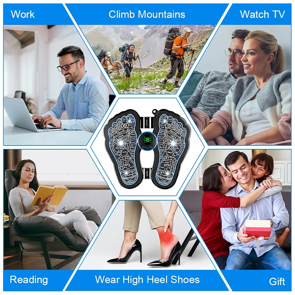 جهاز تدليك القدمين الكهربائي EMS