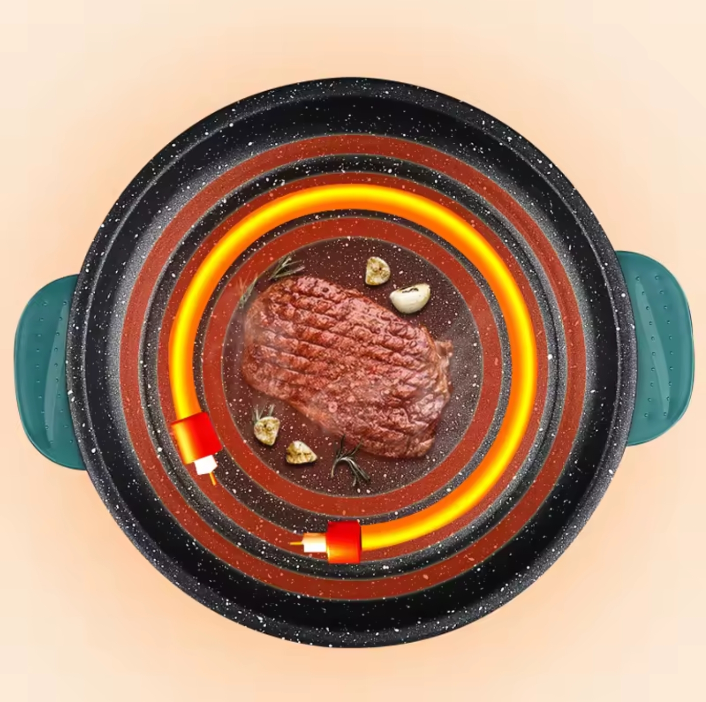 مقلاة كهربائية ينسـا YONSA