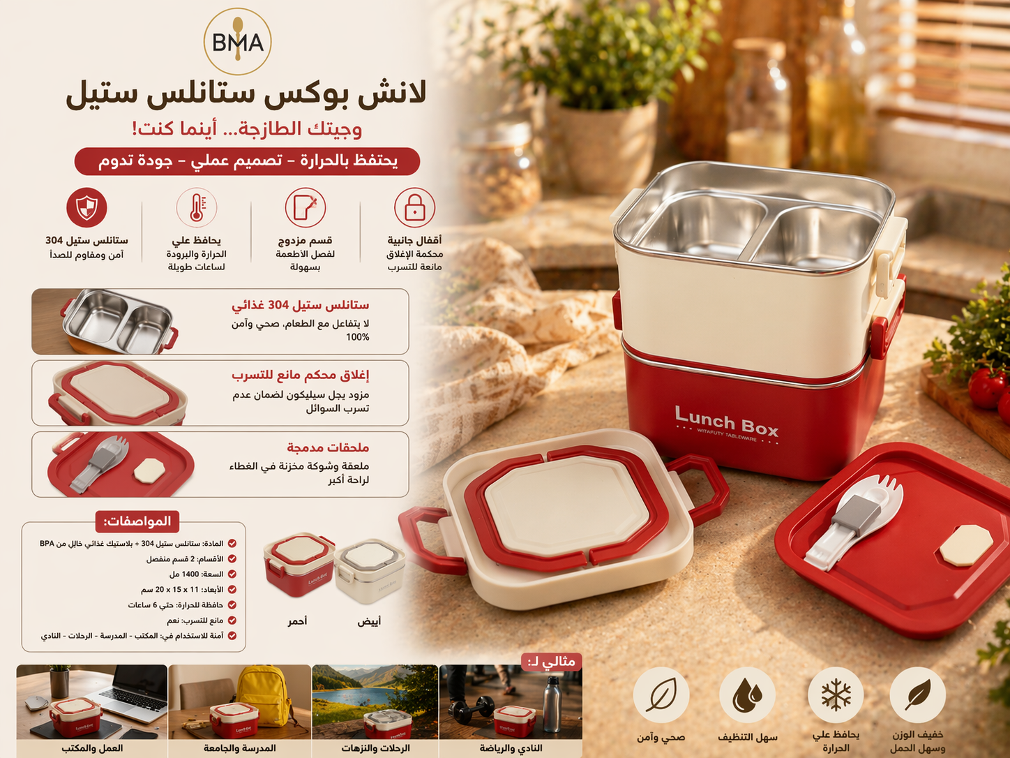 علبة طعام (Lunch Box) 304