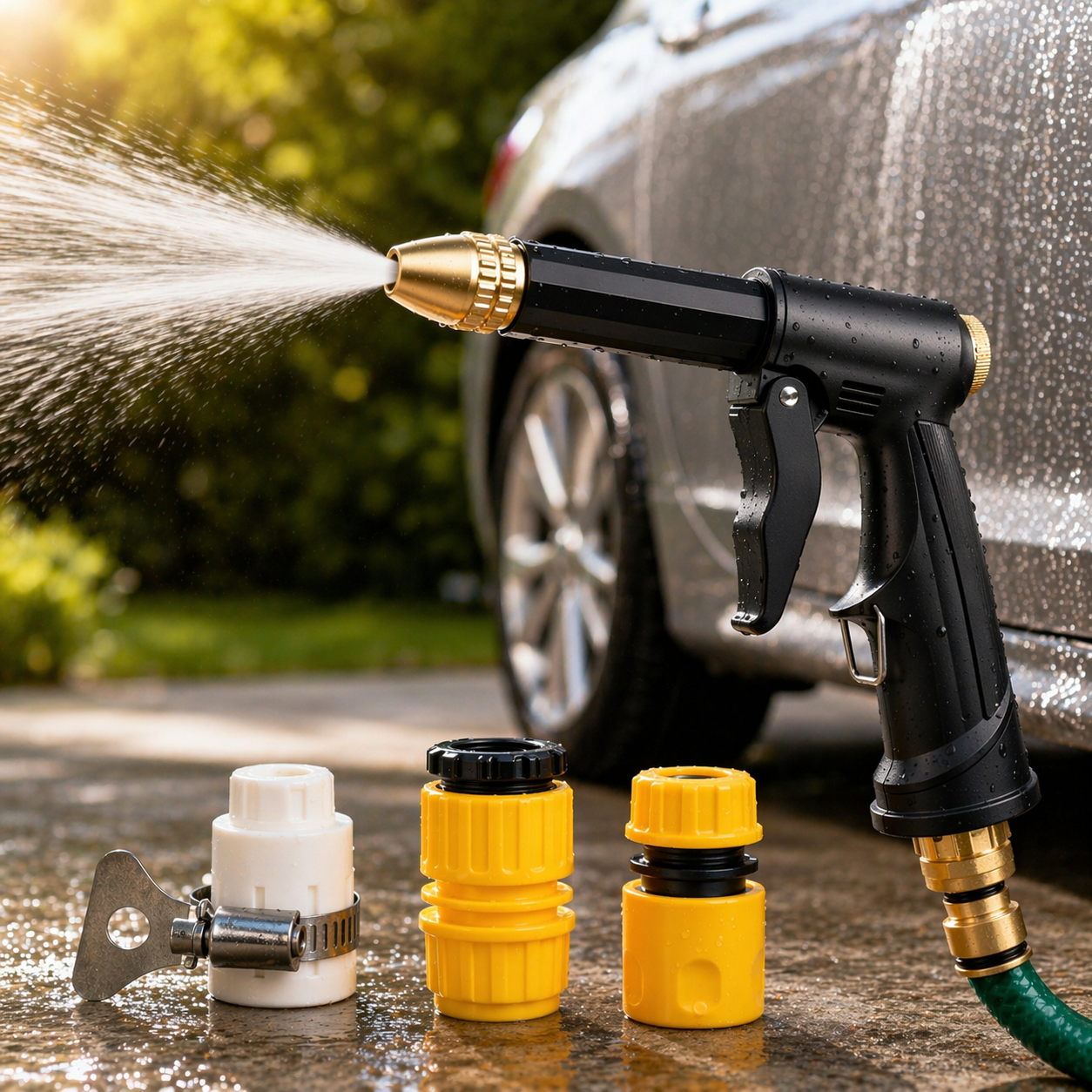 مسدس رش ماء ضغط عالي متعدد الاستخدامات