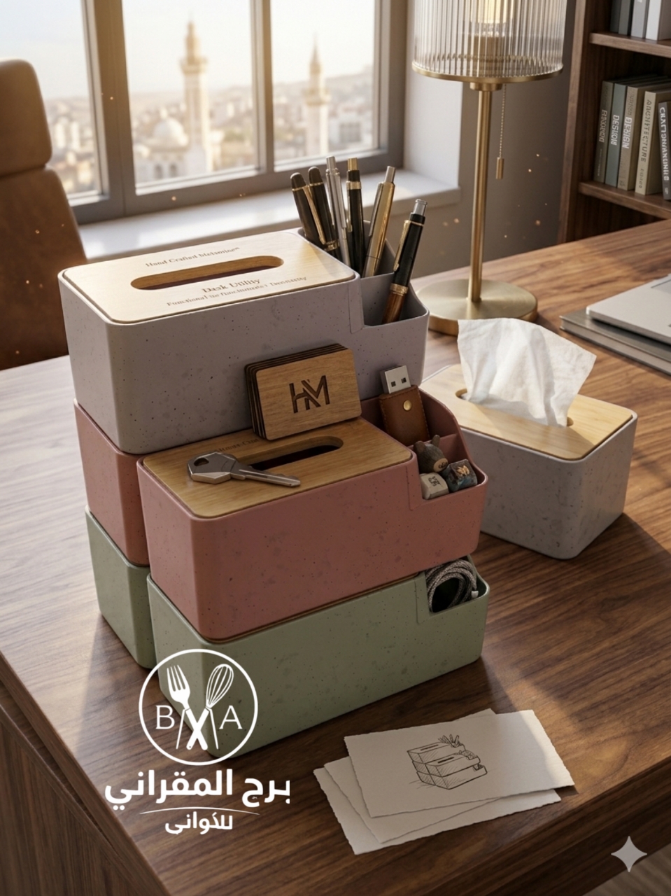 منظم مناديل متعدد الاستخدامات