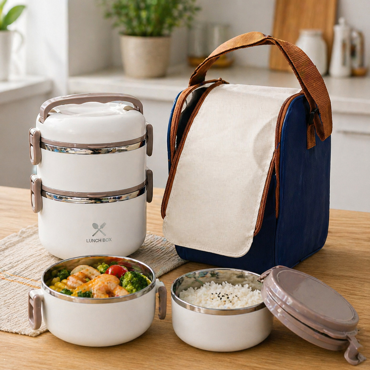 Lunch Bag + Lunch Box